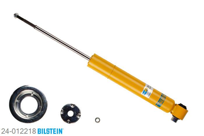 24-012218, Bilstein B6  Sport Schokdemper achteras, BMW 5 (E34), 518 i,  520 i,  520 i 24V, 01/1988-09/1995, with standard chassis, without ride height adjustment, Standaard lengte, geschikt voor gebruik met verlagingsveren tot -40mm