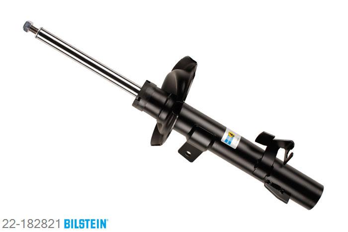 22-182821, Bilstein B4  Gas Schokdemper vooras links, Ford KUGA, "2.0 TDCi,  2.0 TDCi 4x4,  2.0 TDCi AWD,  2.5,2.5 4x4", 03/2008-, Standaard lengte, geschikt voor gebruik met verlagingsveren tot -30mm