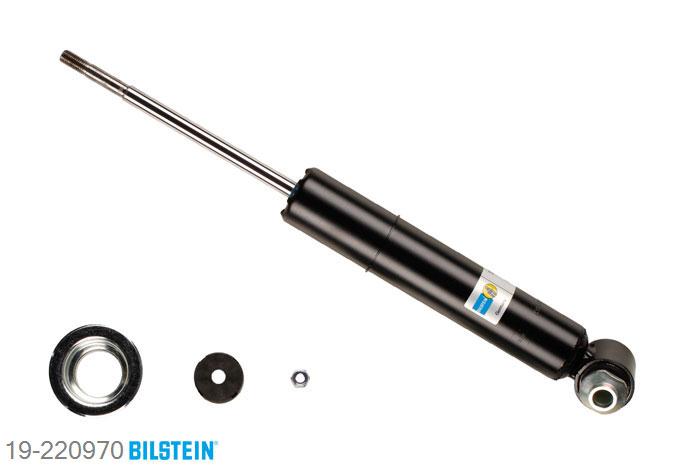 19-220970, Bilstein B4  Gas Schokdemper achteras, BMW 6 Convertible (E64), 630i,  635d,  645Ci,  650i, 04/2004-, with standard chassis, Standaard lengte, geschikt voor gebruik met verlagingsveren tot -30mm