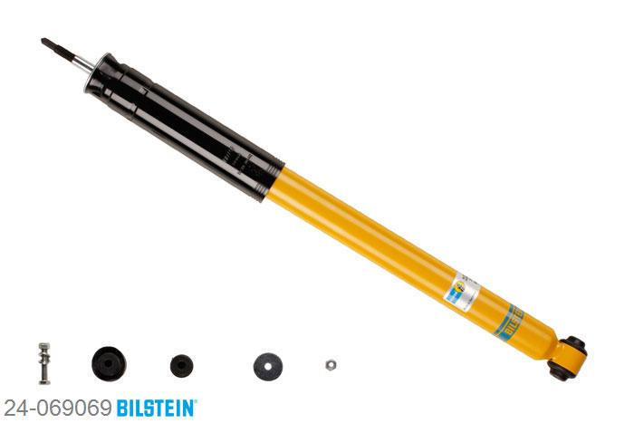 24-069069, Bilstein B6  Sport Schokdemper achteras, Mercedes E-CLASS (W211), 1.8,  2.5,  3.0,  3.5, 11/2005-, with standard chassis, without Airmatic DC, Standaard lengte, geschikt voor gebruik met verlagingsveren tot -40mm