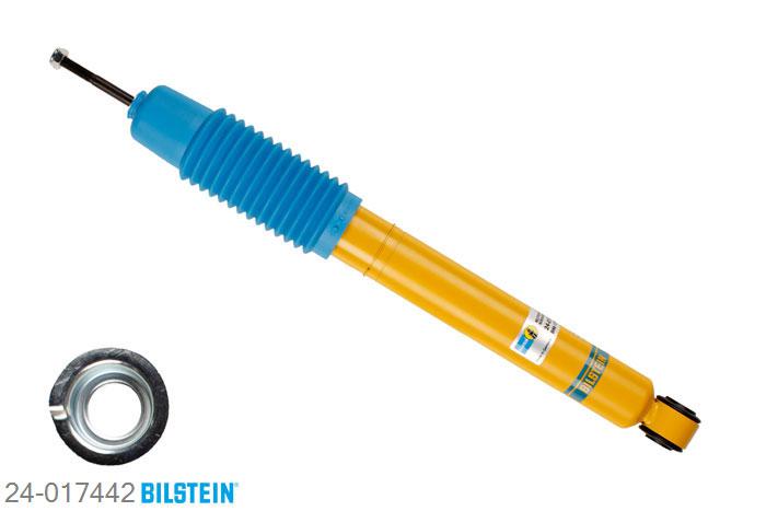 24-017442, Bilstein B6  Sport Schokdemper achteras, Nissan 200 SX (S13), 1.8,  1.8 Turbo,  2.0 i 16V, 07/1988-03/1994, Standaard lengte, geschikt voor gebruik met verlagingsveren tot -40mm