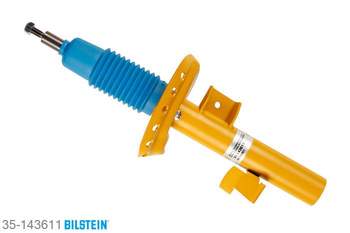 35-143611, Bilstein B8  Sprint - 20mm ingekorte sport Schokdemper vooras links, Ford GALAXY, "1.6 EcoBoost,  1.6 TDCi,  1.8 TDCi,  2.0,2.0 Flexifuel,  2.0 SCTi,  2.0 TDCi,2.2 TDCi,  2.3", 07/2007- Geschikt voor gebruik met verlagingsveren tot -60mm