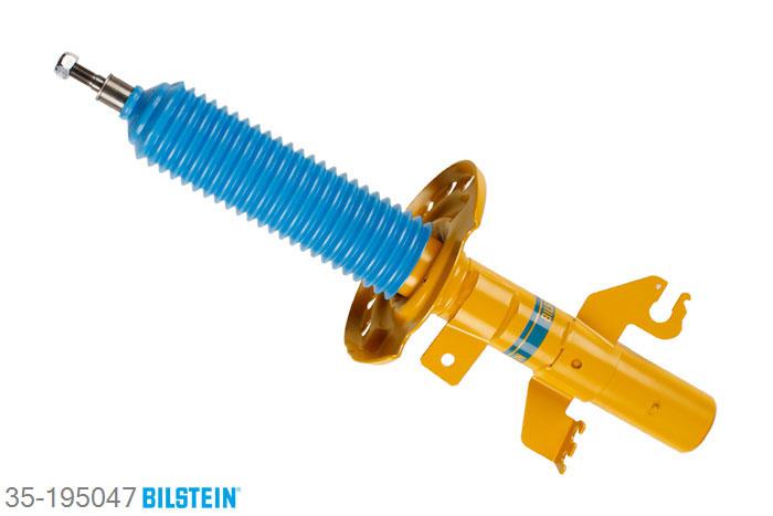 35-195047, Bilstein B6  Sport Schokdemper vooras links, Alfa Romeo GIULIETTA (940), "1.4 TB,  1.6 JTDM,  1.8 TBi,  1.9 CDTI 16V,2.0 JTDM", 04/2010-, with standard chassis, Standaard lengte, geschikt voor gebruik met verlagingsveren tot -40mm