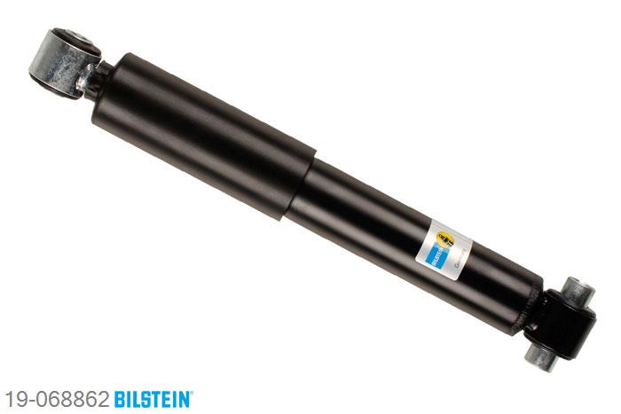 19-068862, Bilstein B4  Gas Schokdemper achteras, Peugeot 206 CC (2D), 1.6 16V,  1.6 HDi FAP 110,  2.0 S16, 09/2000-, Front axle for vehicles with stabilizer, Standaard lengte, geschikt voor gebruik met verlagingsveren tot -30mm