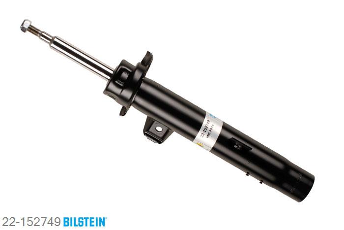 22-152749, Bilstein B4  Gas Schokdemper vooras links, BMW 1 Coupe (E82), 118d,  120d,  120i,  123d,  125i,  135i, 10/2007-, with standard chassis, Standaard lengte, geschikt voor gebruik met verlagingsveren tot -30mm