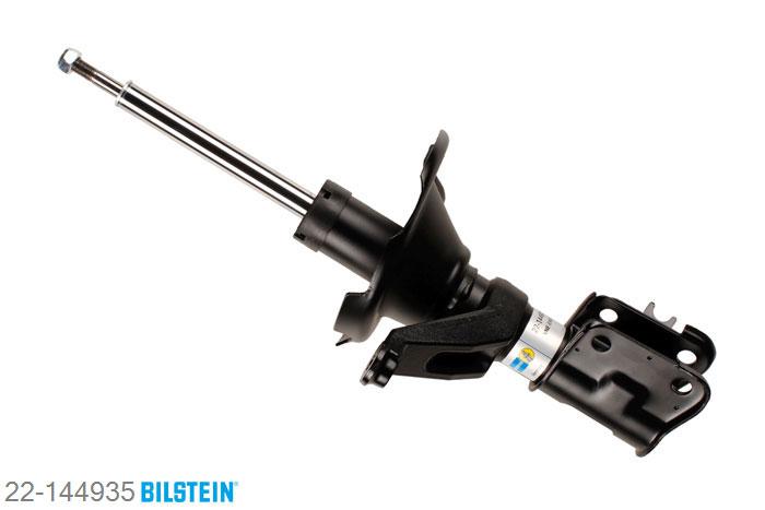 22-144935, Bilstein B4  Gas Schokdemper vooras rechts, Honda CIVIC VII Coupe (EM2), 1.6 i,  1.7 i,  1.7 i VTEC, 02/2001-12/2005, Front axle thread: M14, Standaard lengte, geschikt voor gebruik met verlagingsveren tot -30mm