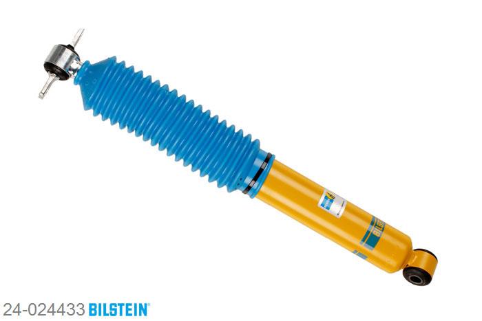 24-024433, Bilstein B6  4600 Schokdemper achteras, Jeep WRANGLER II (TJ), 2.4,  2.5,  2.8 CRDi,  3.8,  4.0, 08/1996-12/2008, with coil-spring suspension, Standaard lengte, geschikt voor gebruik met verlagingsveren tot -40mm