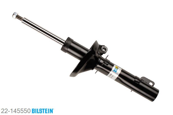 22-145550, Bilstein B4  Gas Schokdemper vooras, Audi TT (8N3), 1.6 T,  1.8 T, 10/1998-06/2006, with standard chassis, Standaard lengte, geschikt voor gebruik met verlagingsveren tot -30mm