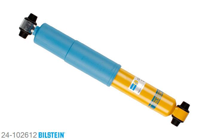24-102612, Bilstein B8  Sprint - 20mm ingekorte sport Schokdemper achteras, Mazda 6 Station Wagon (GY), 1.8,  2.0,  2.0 DI,  2.3, 08/2002-08/2007, with sports suspension Geschikt voor gebruik met verlagingsveren tot -60mm
