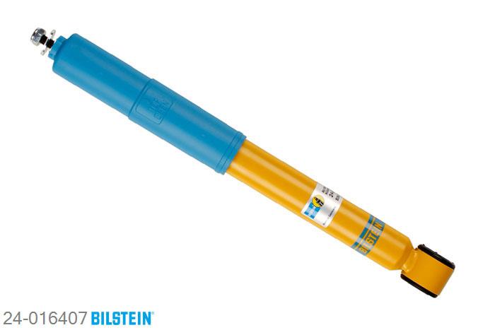 24-016407, Bilstein B6  Sport Schokdemper achteras, Volvo 850 (LS), "2.0,  2.0 Turbo,  2.3,  2.3 T5,  2.3 T5 R,2.3 T5-R,  2.3 Turbo R,  2.4 GLE,  2.5,2.5 TDI", 08/1991-10/1997, Country Vers. Shorten by, Standaard lengte, geschikt voor gebruik met verlagingsveren tot -40mm