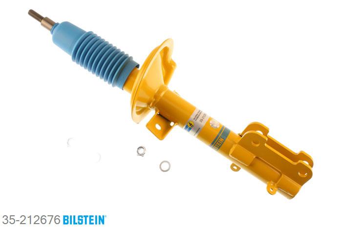 35-212676, Bilstein B6  Sport Schokdemper vooras, Ford MUSTANG Convertible, 4.0 V6,  4.6 V8,  5.4 V8, 12/2005-, Country Vers. Shorten by, Standaard lengte, geschikt voor gebruik met verlagingsveren tot -40mm