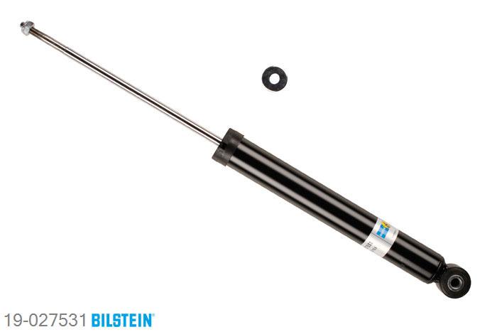 19-027531, Bilstein B4  Gas Schokdemper achteras, BMW 3 Compact (E36), 316 g,  316 i,  318 tds,  318 ti, 07/1995-08/2000, with standard chassis, Standaard lengte, geschikt voor gebruik met verlagingsveren tot -30mm