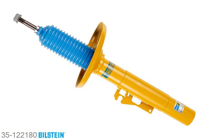 35-122180, Bilstein B6  Sport Schokdemper vooras, Porsche CAYMAN, 2.7,  2.9,  R 3.4,  S 3,4 Sport,  S 3.4, 11/2005-, without PASM, Standaard lengte, geschikt voor gebruik met verlagingsveren tot -40mm