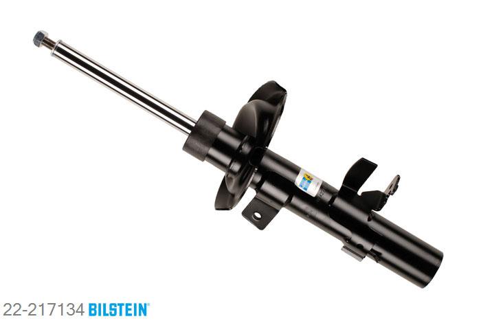 22-217134, Bilstein B4  Gas Schokdemper vooras links, Ford C-MAX, "1.0 EcoBoost,  1.6,  1.6 EcoBoost,1.6 Flexifuel,  1.6 LPG,  1.6 TDCi,2.0 TDCi", 12/2010-, with standard chassis, Standaard lengte, geschikt voor gebruik met verlagingsveren tot -30mm