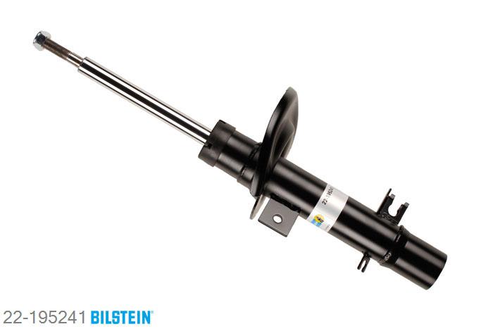 22-195241, Bilstein B4  Gas Schokdemper vooras links, Citroen DS3, "1.2 VTi 82,  1.4 16V,  1.4 HDi 70,1.4 VTi 95 LPG,  1.4 VTi 98,  1.6 16V,1.6 HDi,  1.6 HDi 115,  1.6 THP 150", 01/2010-, Front axle strutdiameter 51 mm, Standaard lengte, geschikt voor gebruik met verlagingsveren tot -30mm