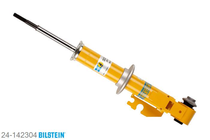 24-142304, Bilstein B8  Sprint - 20mm ingekorte sport Achteras links, Mini MINI (R50, R53), "1.6,  Cooper,  Cooper D,  Cooper S,  Cooper SD,John Cooper Works,  One,  One D", 03/2006-, with sports suspension, mark: R56 Geschikt voor gebruik met verlagingsveren tot -60mm