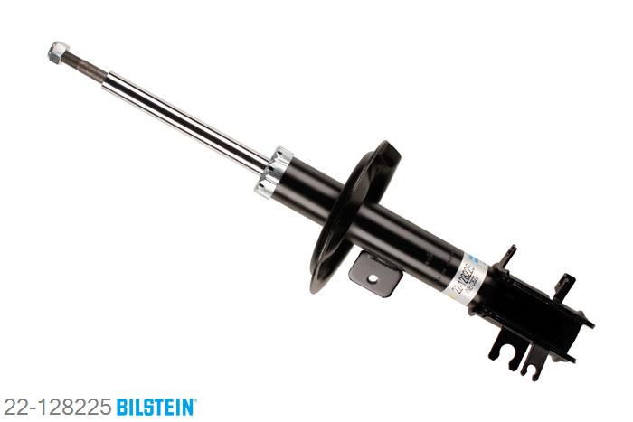 22-128225, Bilstein B4  Gas Schokdemper vooras links, Citroen C8 (EA_, EB_), "2.0,  2.0 16V,  2.0 HDi,  2.2,  2.2 HDi,3.0 V6", 07/2002-, Standaard lengte, geschikt voor gebruik met verlagingsveren tot -30mm
