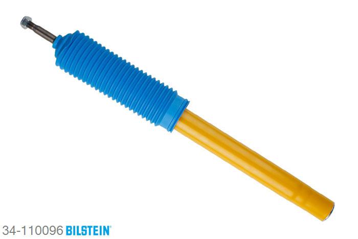 34-110096, Bilstein B6  Sport Schokdemper vooras, BMW 8 (E31), 840 Ci,  840 i,  850 Ci,  850 CSi, 04/1993-12/1999, disconect EDC, Standaard lengte, geschikt voor gebruik met verlagingsveren tot -40mm