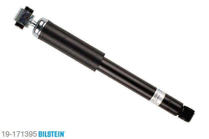 19-171395, Bilstein B4  Gas Schokdemper achteras, Renault LAGUNA III (BT0/1), "1.5 dCi,  1.6 16V,  2.0 16V,  2.0 16V Turbo,2.0 dCi,  2.0 dCi GT,  2.0 GT,  3.0 dCi", 10/2007-, with standard chassis, Standaard lengte, geschikt voor gebruik met verlagingsveren tot -30mm