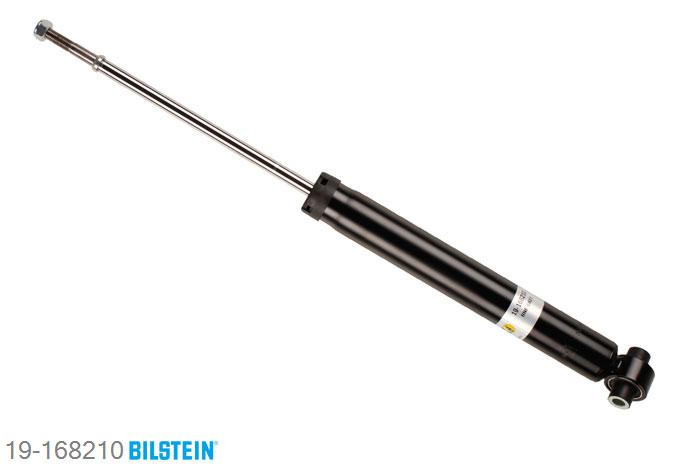 19-168210, Bilstein B4  Gas Schokdemper achteras, Toyota COROLLA Saloon, "1.33,  1.4 D-4D,  1.6,  1.6 Dual VVTi,1.8 VVTL-i,  2.0 D-4D,  2.0 VVTi", 01/2007-, with standard chassis, Standaard lengte, geschikt voor gebruik met verlagingsveren tot -30mm