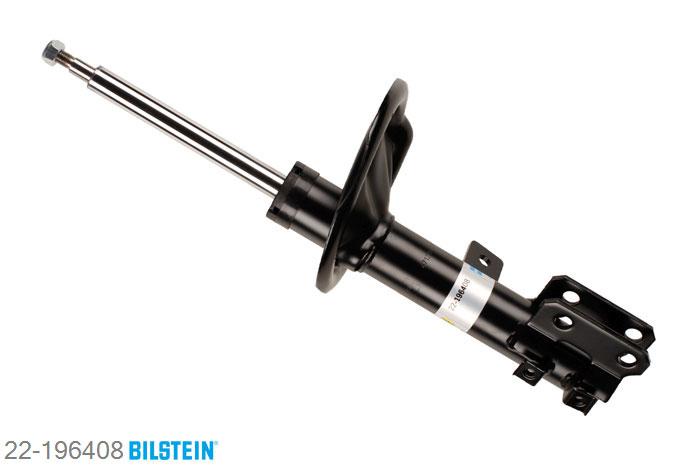22-196408, Bilstein B4  Gas Schokdemper vooras links, Kia CEE'D Hatchback (ED), "1.4,  1.4 CVVT,  1.6,  1.6 CRDi 115,1.6 CRDi 90,  2.0,  2.0 CRDi", 12/2006-, Standaard lengte, geschikt voor gebruik met verlagingsveren tot -30mm