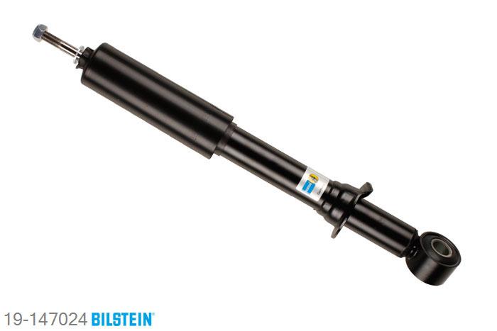 19-147024, Bilstein B4  Gas Schokdemper achteras, Toyota COROLLA Verso (ZDE12_, CDE12_), 1.4 VVT-i,  1.6 VVT-i,  1.8 VVT-i,  2.0 D-4D, 01/2002-05/2004, Country Vers. External Teeth, wheel side, Standaard lengte, geschikt voor gebruik met verlagingsveren tot -30mm