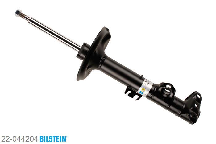22-044204, Bilstein B4  Gas Schokdemper vooras rechts, BMW 3 Coupe (E36), 316 i,  318 is,  323 i 2.5,  328 i, 09/1993-04/1999, with standard chassis, Standaard lengte, geschikt voor gebruik met verlagingsveren tot -30mm