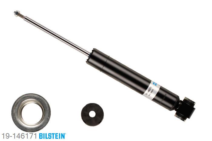19-146171, Bilstein B4  Gas Schokdemper vooras, Peugeot 407 SW (6E_), "1.6 HDi 110,  1.8,  1.8 16V,  2.0,  2.0 16V,2.0 Bioflex,  2.0 HDi,  2.0 HDi 135,  2.2,2.2 16V,  2.2 HDi,  2.2 HDi 170,  2.7 HDi", 05/2004-, without electronic suspension control, Standaard lengte, geschikt voor gebruik met verlagingsveren tot -30mm