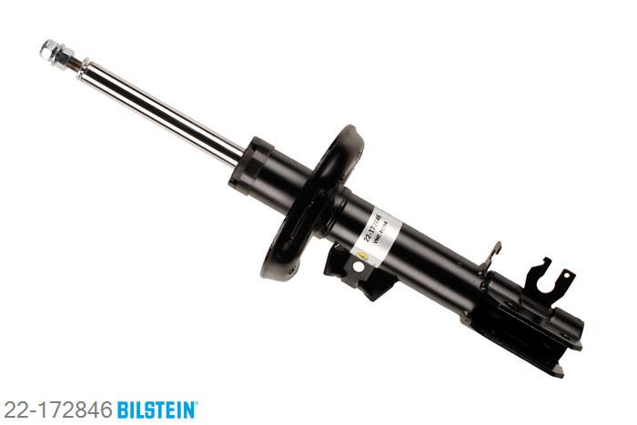 22-172846, Bilstein B4  Gas Schokdemper vooras rechts, Alfa Romeo MITO (ZAR 955), "0.9,  1.3 JTDM,  1.4,  1.4 TB,  1.4 Turbo,1.6 JTDM", 09/2008-, Standaard lengte, geschikt voor gebruik met verlagingsveren tot -30mm
