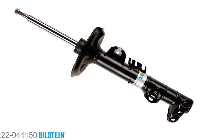 22-044150, Bilstein B4  Gas Schokdemper vooras links, BMW 3 (E36), 316 i,  318 i, 09/1990-10/1993, with standard chassis, Standaard lengte, geschikt voor gebruik met verlagingsveren tot -30mm