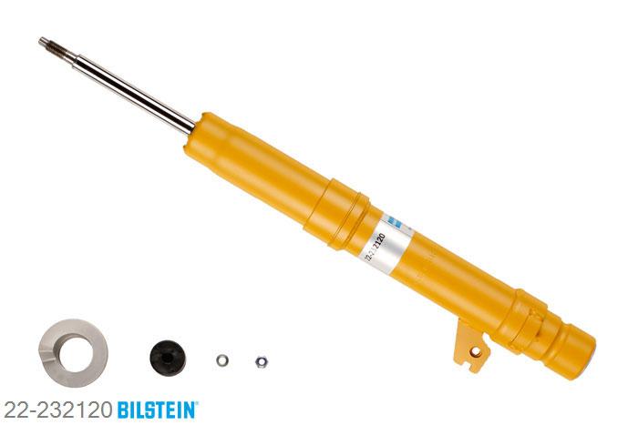 22-232120, Bilstein B8  Sprint - 20mm ingekorte sport Schokdemper vooras links, Mazda 6 (GH), "1.8 MRZ,  2.0 MRZ,  2.0 MRZ-CD,  2.0 MZR,2.2 D,  2.2 MRZ-CD,  2.5 MRZ", 08/2007- Geschikt voor gebruik met verlagingsveren tot -60mm