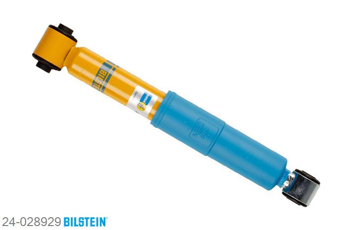24-028929, Bilstein B6  Sport Schokdemper achteras, Peugeot 206+ (T3E), 1.1,  1.4 HDi eco 70,  1.4 i, 01/2009-, Standaard lengte, geschikt voor gebruik met verlagingsveren tot -40mm