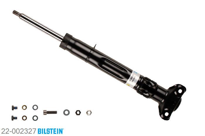 22-002327, Bilstein B4  Gas Schokdemper vooras, Mercedes SL (R129), 300 SL,  300 SL-24,  500,  500 SL, 03/1989-10/2001, CH.Nr.: F054768 ->, Standaard lengte, geschikt voor gebruik met verlagingsveren tot -30mm