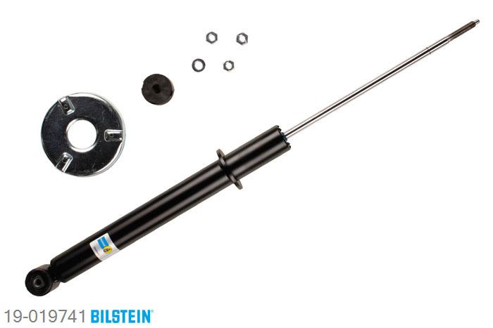 19-019741, Bilstein B4  Gas Schokdemper achteras, VW GOLF III (1H1), "1.3 CL,  1.4,  1.6,  1.8,  1.9 D,  1.9 TD,GTD,1.9 TDI,  2.0", 08/1991-08/1997, for vehicles with Basisachse only, Standaard lengte, geschikt voor gebruik met verlagingsveren tot -30mm