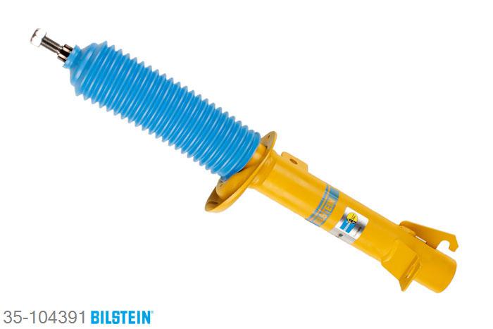 35-104391, Bilstein B6  Sport Schokdemper vooras rechts, Ford FUSION (JU_), 1.25,  1.4,  1.4 TDCi,  1.6,  1.6 TDCi, 08/2002-, Standaard lengte, geschikt voor gebruik met verlagingsveren tot -40mm