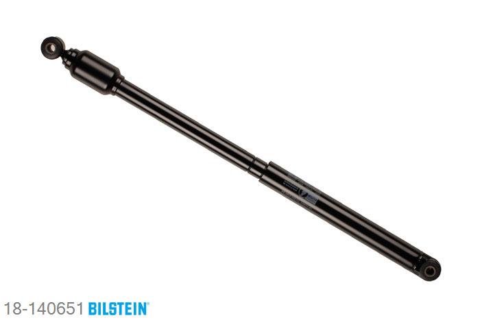 18-140651, Bilstein B4  Gas Schokdemper vooras, Mercedes CLK Convertible (A208), "200,  200 Kompressor,  230 Kompressor,  320,430", 03/1998-03/2002, Standaard lengte, geschikt voor gebruik met verlagingsveren tot -30mm