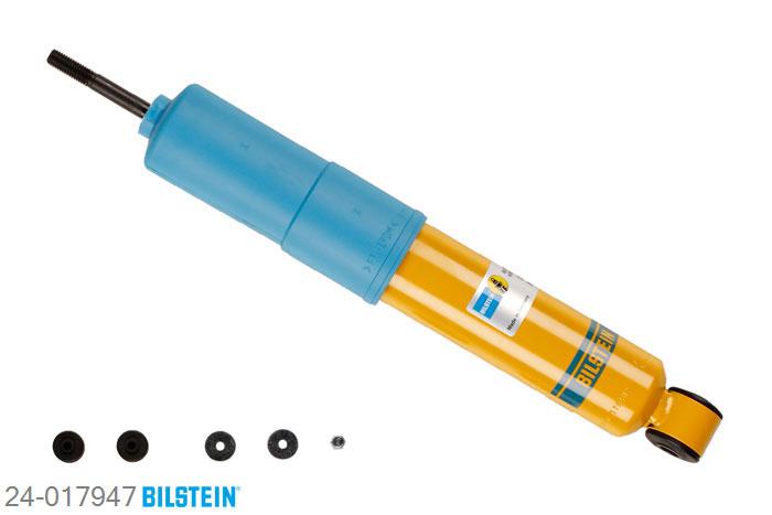 24-017947, Bilstein B6  4600 Schokdemper vooras, Mitsubishi PAJERO III (V60, V70), 3.5 4x4,  3.8 GDi 4x4, 04/2000-01/2007, mark: Sport, Standaard lengte, geschikt voor gebruik met verlagingsveren tot -40mm