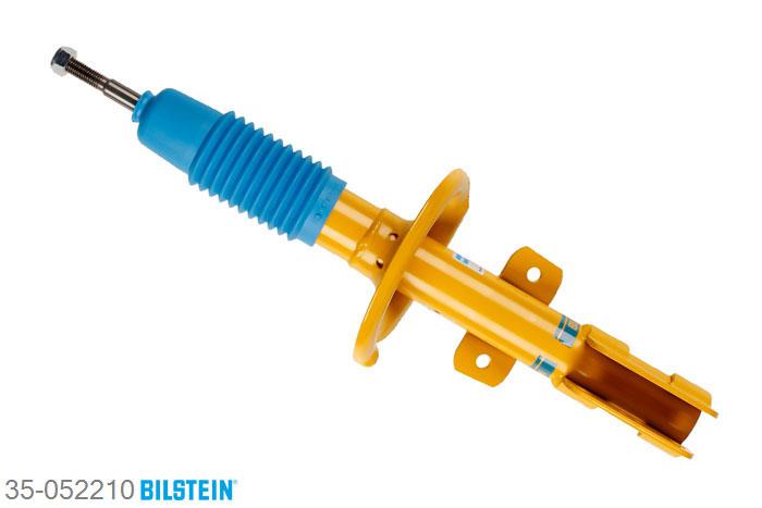 35-052210, Bilstein B6  Sport Schokdemper vooras, Volvo S80 (TS, XY), "2.0,  2.0 T,  2.4,  2.4 D,  2.4 D5,  2.4 T,2.5 T,  2.5 TDI,  2.8 T6,  2.9,  3.0,3.0 T6", 05/1998-07/2006, with standard chassis, without ride height adjustment, Standaard lengte, geschikt voor gebruik met verlagingsveren tot -40mm