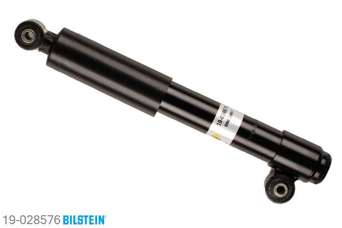 19-028576, Bilstein B4  Gas Schokdemper achteras, Fiat CINQUECENTO (170), "0.7,  0.7 i,  0.9,  0.9 i.e.,  0.9 i.e. S,1.1 Sporting", 07/1991-01/1998, Standaard lengte, geschikt voor gebruik met verlagingsveren tot -30mm