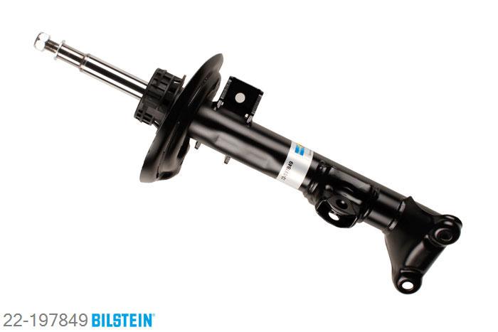 22-197849, Bilstein B4  Gas Schokdemper vooras, Mercedes E-CLASS Convertible (A207), "E 200 CGI,  E 220 CDI,  E 250 CDI,  E 250 CGI,E 300,  E 350,  E 350 CDI,  E 350 CGI,E 500", 01/2010-, with standard chassis, Standaard lengte, geschikt voor gebruik met verlagingsveren tot -30mm