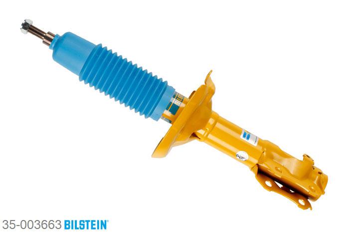 35-003663, Bilstein B8  Sprint - 20mm ingekorte sport Schokdemper vooras, VW JETTA II (19E, 1G2), "1.3,  1.3 CAT,  1.6,  1.6 D,  1.6 TD,  1.8,1.8 16V,  1.8 CAT,  2.0", 01/1984-07/1992 Geschikt voor gebruik met verlagingsveren tot -60mm
