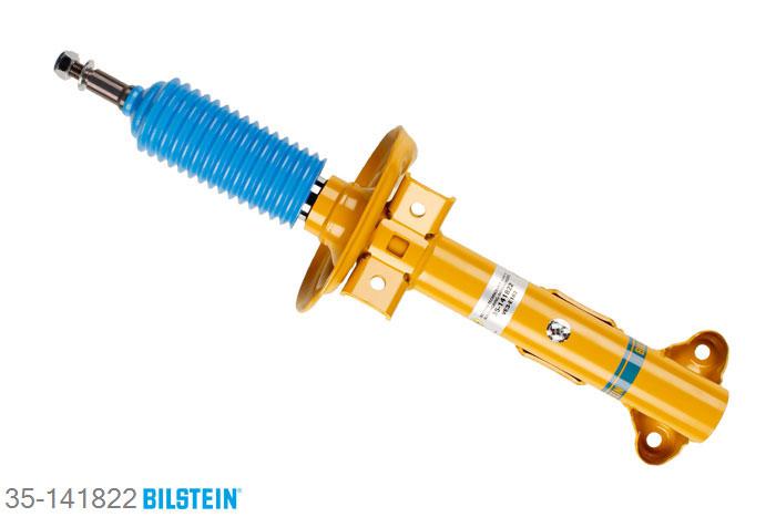 35-141822, Bilstein B6  Sport Schokdemper vooras, Mercedes C CLASS (W204), "C 180 CDI,  C 180 CGI,  C 180 Kompressor,C 200,  C 200 CDI,  C 200 CGI,C 200 Kompressor,  C 220 CDI,  C 230,C 250 CDI,  C 250 CGI,  C 280,  C 300,C 320 CDI,  C 350,  C 350 CDI,  C 350 CGI", 09/2008-, without electronic suspension control, Standaard lengte, geschikt voor gebruik met verlagingsveren tot -40mm
