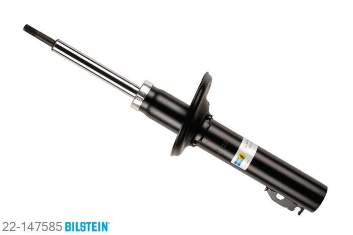 22-147585, Bilstein B4  Gas Schokdemper achteras, Porsche CAYMAN, 2.7,  2.9,  S 3.4, 11/2005-, without electronic suspension control, without PASM, Standaard lengte, geschikt voor gebruik met verlagingsveren tot -30mm