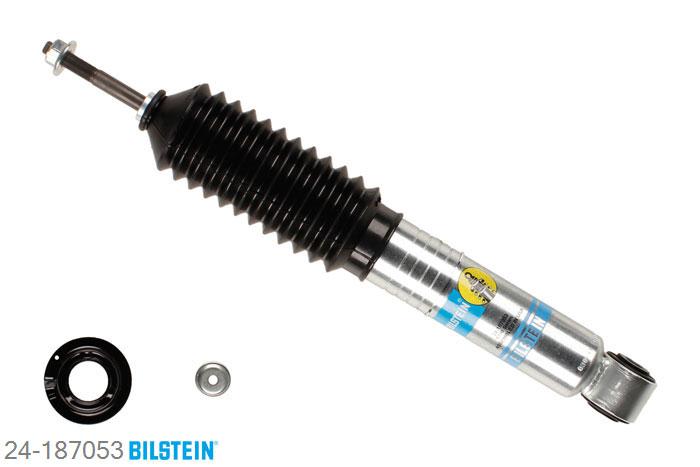 24-187053, Bilstein B8  5100 Schokdemper vooras, Nissan NAVARA (D40), "2.5 dCi,  2.5 dCi 4WD,  2.8 D 4WD,3.0 dCi 4WD", 01/2005-, Front axle Height Adjustable Geschikt voor gebruik met verlagingsveren tot -60mm