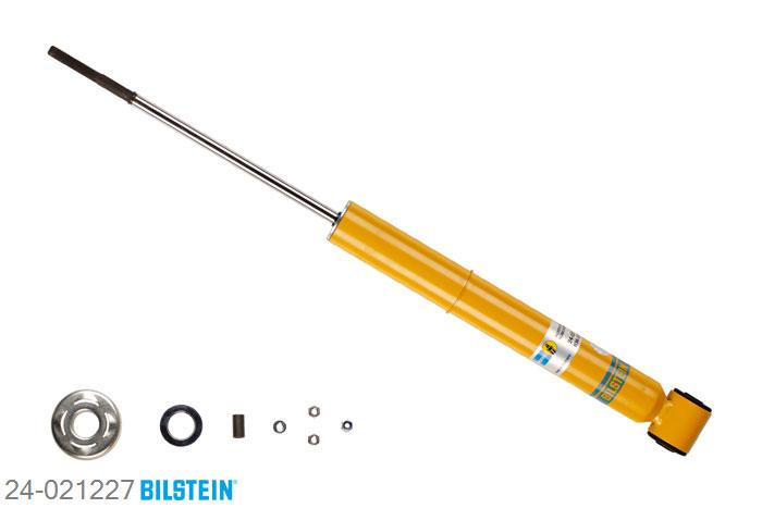 24-021227, Bilstein B6  Sport Schokdemper achteras, Seat IBIZA II (6K1), "1.0,  1.0 i,  1.3 i,  1.4,  1.4 i,  1.4 i 16V,1.6 i,  1.8 i,  1.8 i 16V,  1.9 D,  1.9 SDI,1.9 TD,  1.9 TDI,  2.0 i,  2.0 i 16V", 03/1993-08/1999, Front axle twin-tube, Standaard lengte, geschikt voor gebruik met verlagingsveren tot -40mm