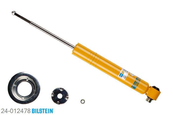 24-012478, Bilstein B8  Sprint - 20mm ingekorte sport Schokdemper achteras, BMW 5 (E34), 525 i 24V,  525 td,  525 tds, 09/1989-09/1995, with M-technics, without ride height adjustment / Rear axle charakteristic: 120/50, Height Adjustable, firmer setting Geschikt voor gebruik met verlagingsveren tot -60mm