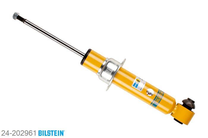 24-202961, Bilstein B6  Sport Schokdemper achteras, BMW 6 Convertible (F12), 640d,  640i,  650 i,  650i, 03/2011-, with standard chassis, without electronic suspension control, Standaard lengte, geschikt voor gebruik met verlagingsveren tot -40mm