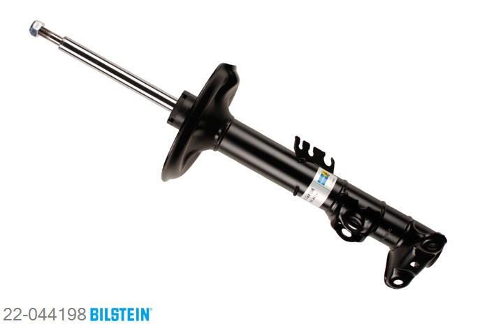 22-044198, Bilstein B4  Gas Schokdemper vooras links, BMW 3 Coupe (E36), 316 i,  318 is,  323 i 2.5,  328 i, 09/1993-04/1999, with standard chassis, Standaard lengte, geschikt voor gebruik met verlagingsveren tot -30mm