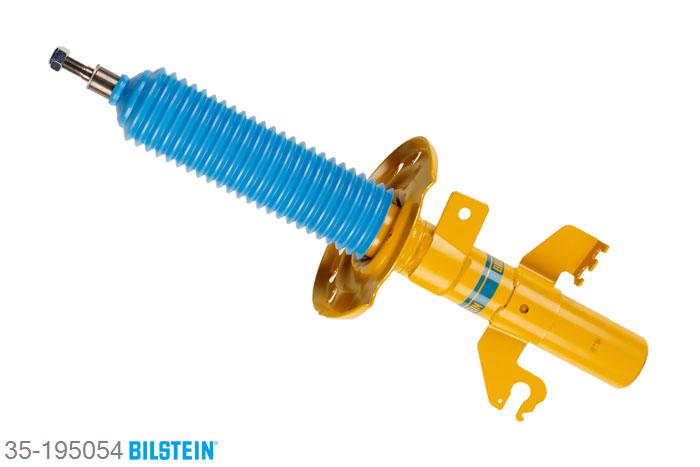 35-195054, Bilstein B6  Sport Schokdemper vooras rechts, Alfa Romeo GIULIETTA (940), "1.4 TB,  1.6 JTDM,  1.8 TBi,  1.9 CDTI 16V,2.0 JTDM", 04/2010-, with standard chassis, Standaard lengte, geschikt voor gebruik met verlagingsveren tot -40mm