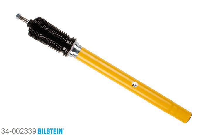 34-002339, Bilstein B6  Sport Schokdemper vooras, BMW 5 (E28), 524 d,  524 td, 09/1983-12/1987, with standard chassis, Standaard lengte, geschikt voor gebruik met verlagingsveren tot -40mm